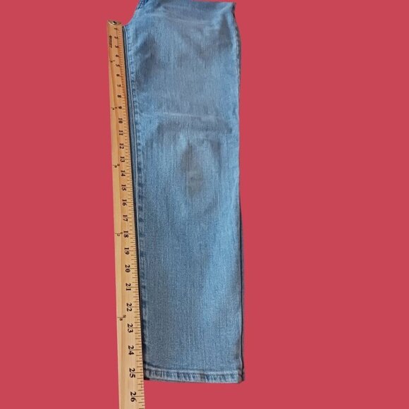 Talbots Slim Ankle Jeans 6P Light Wash Denim Womens - Picture 5 of 9